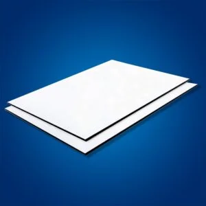 ACM blanco brillante